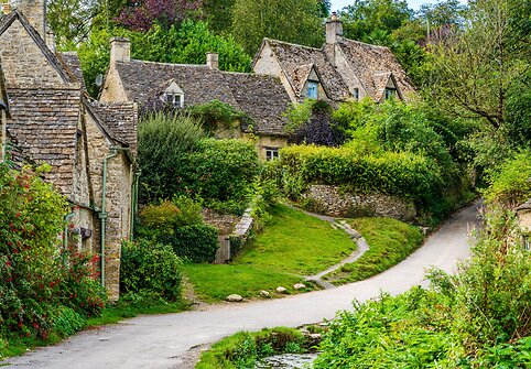Bibury kaimas, Anglija