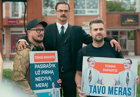 Filmo &bdquo;A&scaron; gyvas&ldquo; kadras