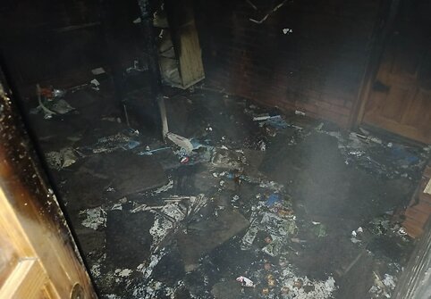 Gaisras nuniokojo gausios Glinskų &scaron;eimos namus