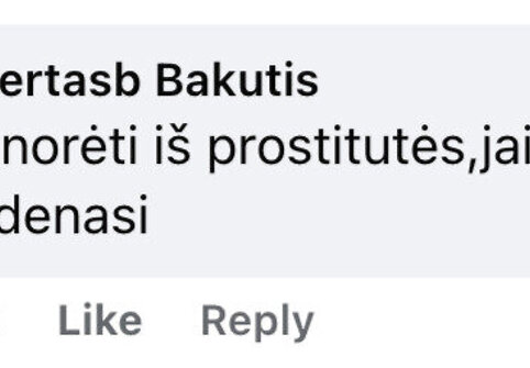 Po Remigijaus Žemaitaičio įra&scaron;u socialiniame tinkle &ndash;&nbsp;patyčių lavina