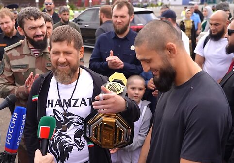 Ramzanas Kadyrovas ir Chamzatas Čimajevas