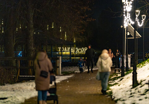 Trakų Kalėdų eglės įžiebimas 2025