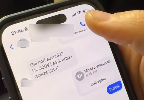 Vyro žinutės Arnoldo Misiūno žmonai Urtei