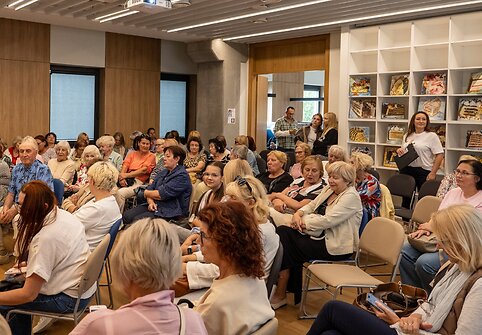 Susitikimas su Orijumi Gasanovu Klaipėdos Imanuelio Kanto viešosios bibliotekos „Kauno atžalyno“ padalinyje