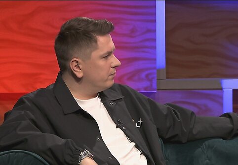 Komikai TV laidoje