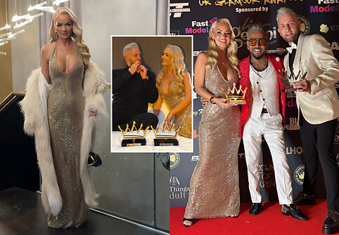 &bdquo;OnlyFans&ldquo; modelis Regina Beržinytė ir glamūro fotografas Paulynas Karvelis triumfavo Didžiosios Britanijos &bdquo;UK GLAMOUR AWARDS 2025&ldquo; 