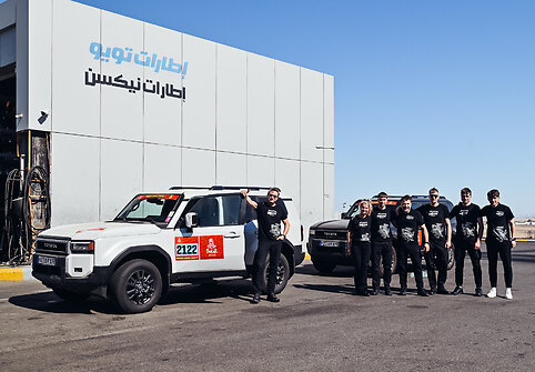 &bdquo;Gurtam Toyota Gazoo Racing Baltics&ldquo; komanda pasiekė Saudo Arabiją