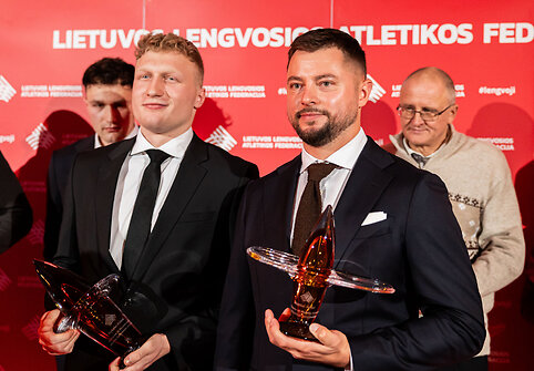 Lietuvos lengvosios atletikos federacijos sezono pabaigos &scaron;vente-apdovanojimai