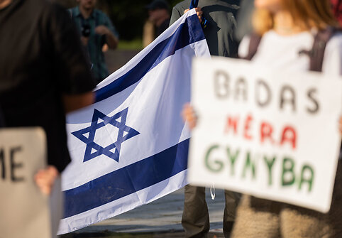 Protestas &bdquo;Leiskit Gazai gyvent&ldquo;