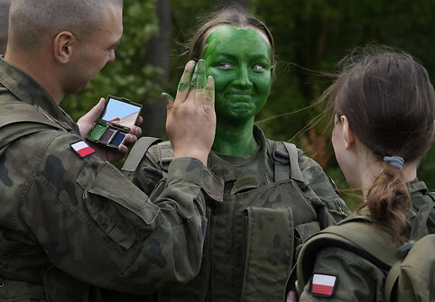 Civilių mokymai Lenkijoje