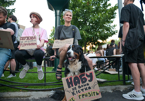 Protestai Kyjive