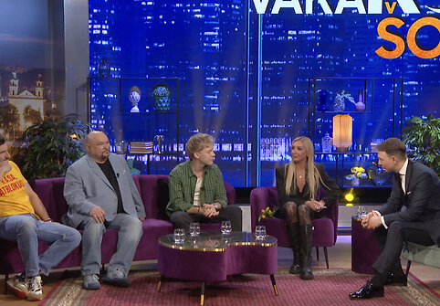 „Gero vakaro šou“ akimirka