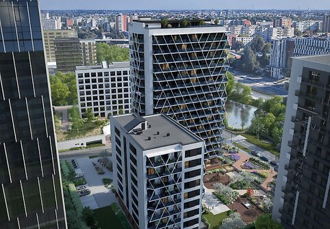 Naujas projektas &bdquo;SKY HOME II&ldquo; Vilniaus gyventojams siūlo unikalų pastato dizainą ir patogias gyvenimo sąlygas