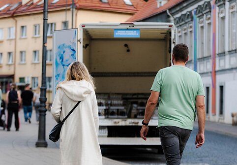 Per 2 valandas &ndash; tu&scaron;čias vilkikas: vilniečių poelgis nustebino