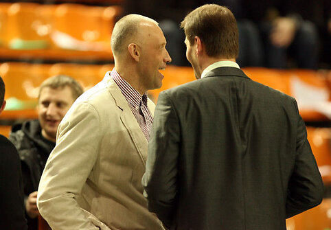Rimas Kurtinaitis ir Gintaras Krapikas tikisi pergalės