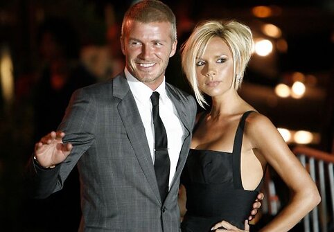 Davidas ir Victoria Beckham