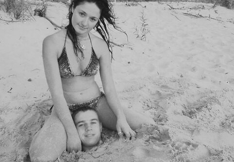 Bikini porelė Gintarė ir Julius