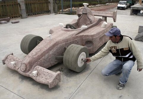 Akmeninis F1 McLaren-Mercedes