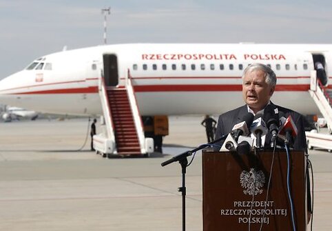 Lenkijos prezidento Lecho Kaczynskio lėktuvas