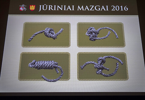 Antradienį įteikti kra&scaron;to apsaugos sistemos vie&scaron;ųjų ry&scaron;ių ir vidaus komunikacijos apdovanojimai &bdquo;Jūriniai mazgai 2016&ldquo;.