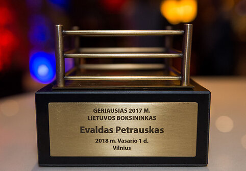 Geriausių Lietuvos boksininkų apdovanojimų vakaras