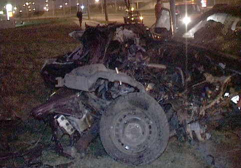 Automobilis po avarijos