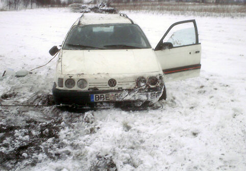 Avarijos vietoje