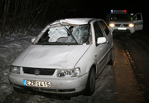 Avarijos vietoje