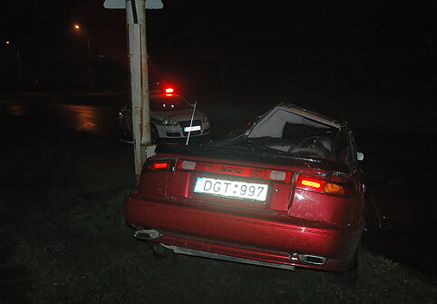 Avarijos vietoje