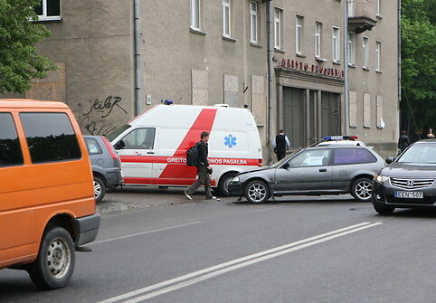 Avarijos vietoje