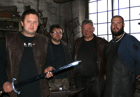 Kalviai (iš kairės į dešinę) Martynas Stankus, Mindaugas Stankus, Algirdas Stankus ir Donatas Liekmanis