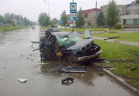Avarijos vietoje
