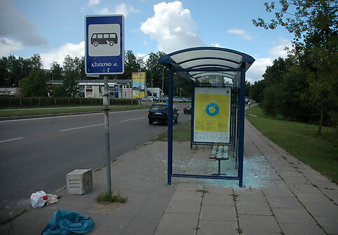 Nusiaubta stotelė