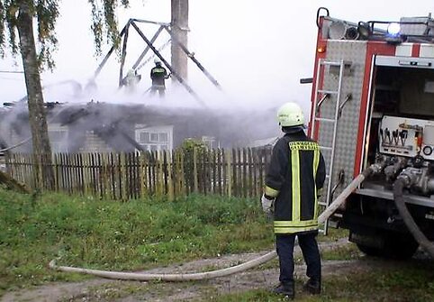 Gaisro vietoje