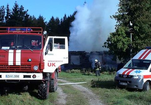 Gaisro vietoje