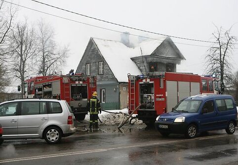 Gaisro vietoje