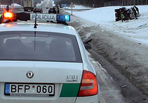 Avarijos vietoje
