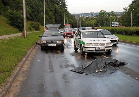 Avarijos vietoje