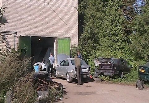 Nelegalios automobilių remonto dirbtuvės