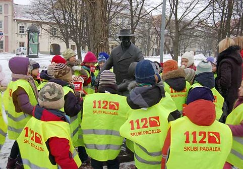 Akcija, kuria populiarinamas pagalbos numeris 112