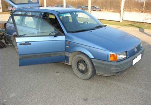 Sulaikytas automobilis