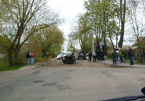 Avarijos vietoje