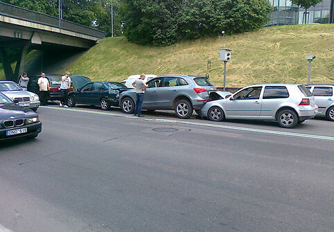 Avarijos vietoje