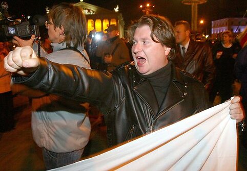 Protestas Minsko gatvėse