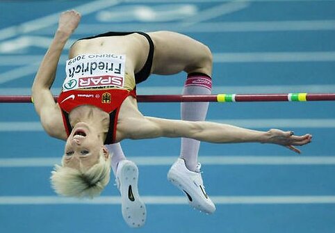 Šuolį į aukštį laimėjo vokietė Ariane Friedrich