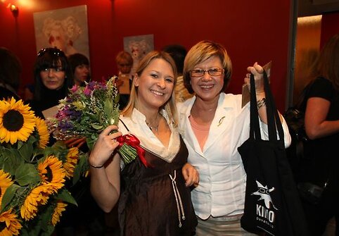 Gretą Akcijonaitę sveikino Vida Rama&scaron;kienė