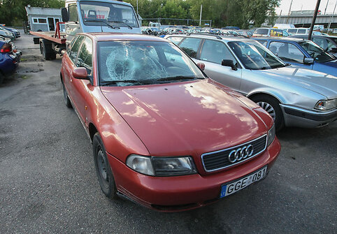 Policijos surastas automobilis