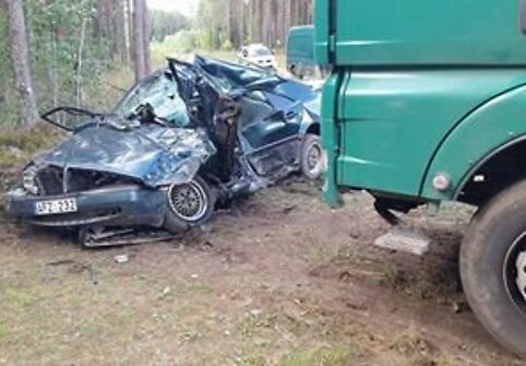 Avarija Trakų rajone