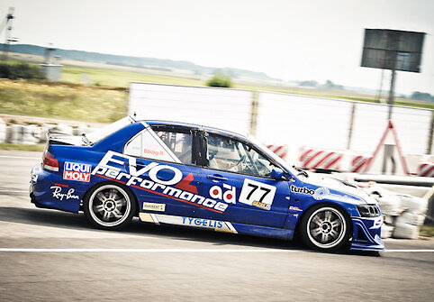 Vytas Bilinskas, &bdquo;Mitsubishi Lancer Evo VIII&ldquo;