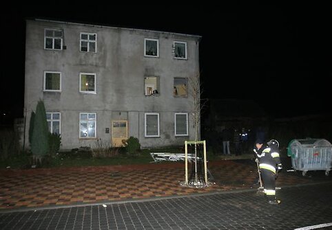 Pagėgių savivaldybėje sprogus dujoms apgadintas namas